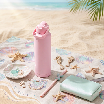 40oz-Venture-Bottles Mermaid Straw