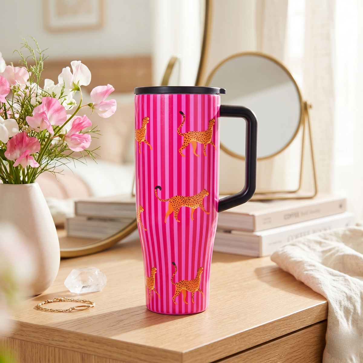 40oz Flo Tumbler - Pink Safari