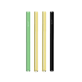 Smoothie Glass Straw Packs - Midnight Matcha