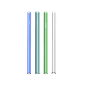 Smoothie Glass Straw Packs - Seaglass